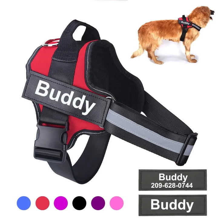 NO-PULL CUSTOM DOG HARNESS