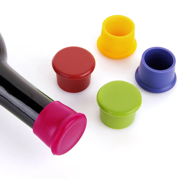 Flexible Silicone Wine Stoppers