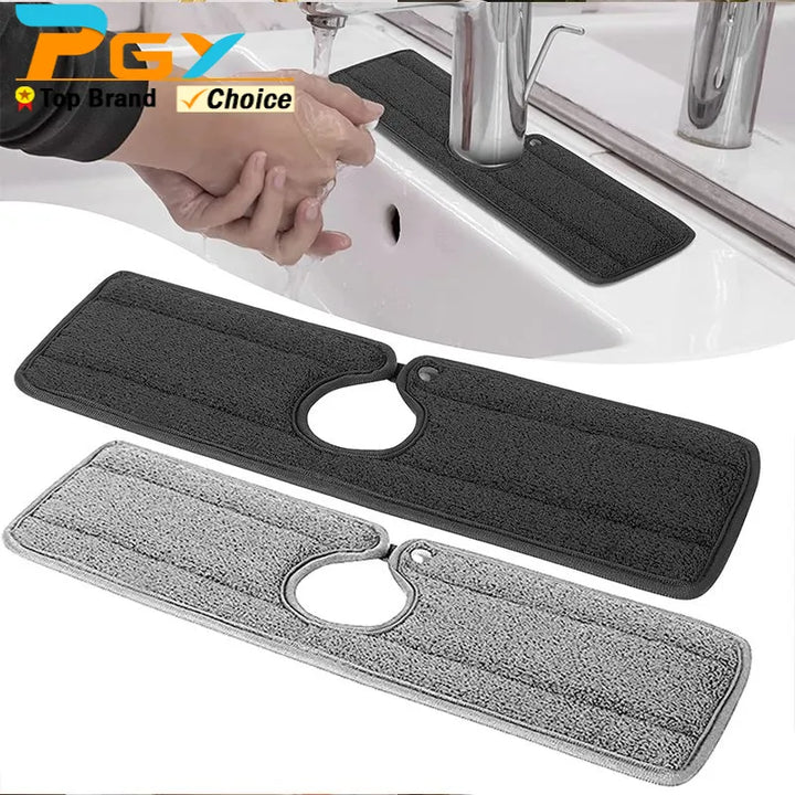 Washable Kitchen Faucet Absorbent Mat