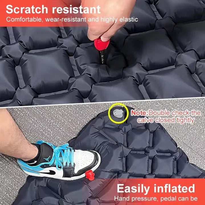 Inflatable Mattress with Pillows