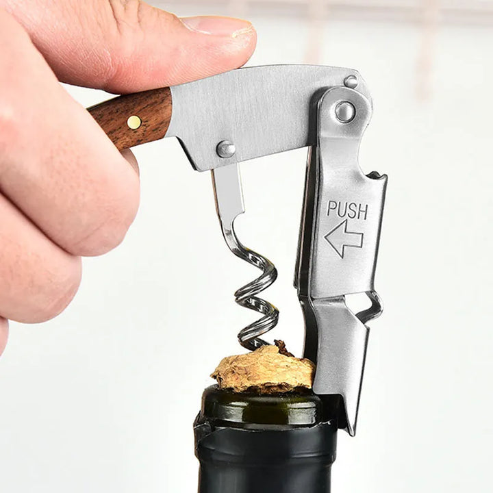 Vintage Pour Wine Opener Kit