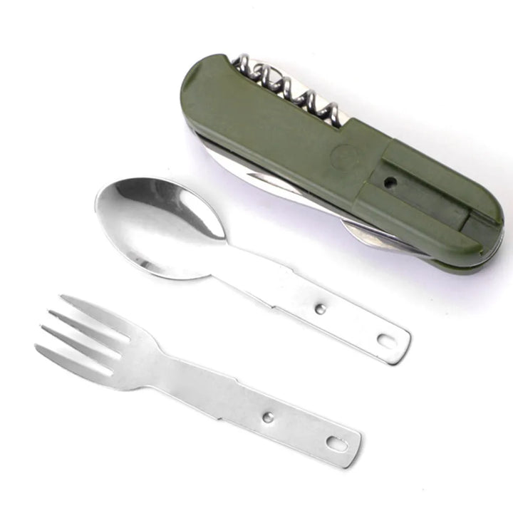 7 In 1 Camping Picnic Cutlery