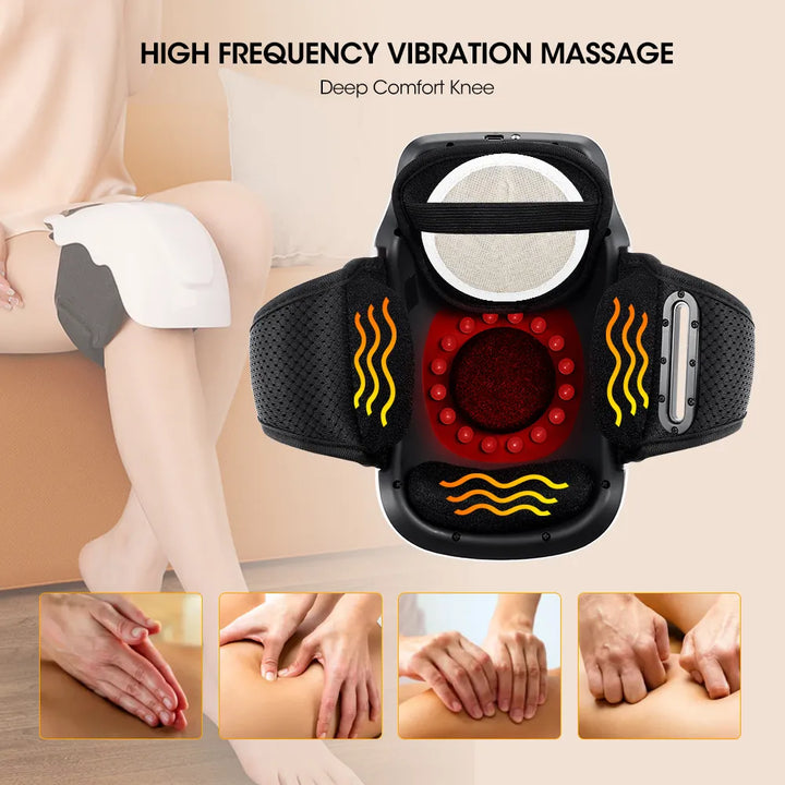 Electric Heating Knee Pad Massager