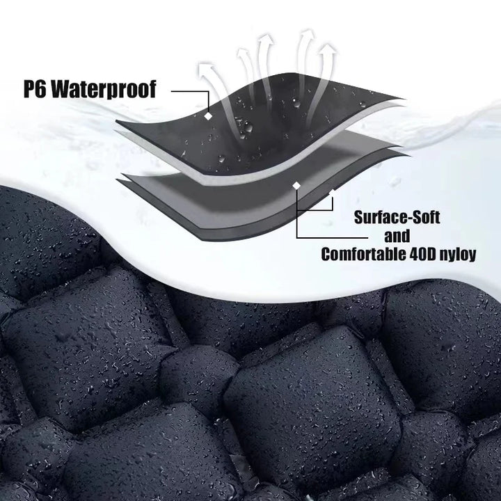 Inflatable Mattress with Pillows