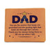 Leather Wallet - Dad You Are The Anchor