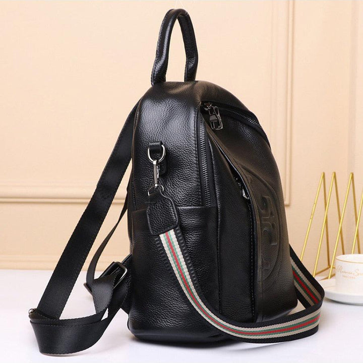 Casual Leather Backpack