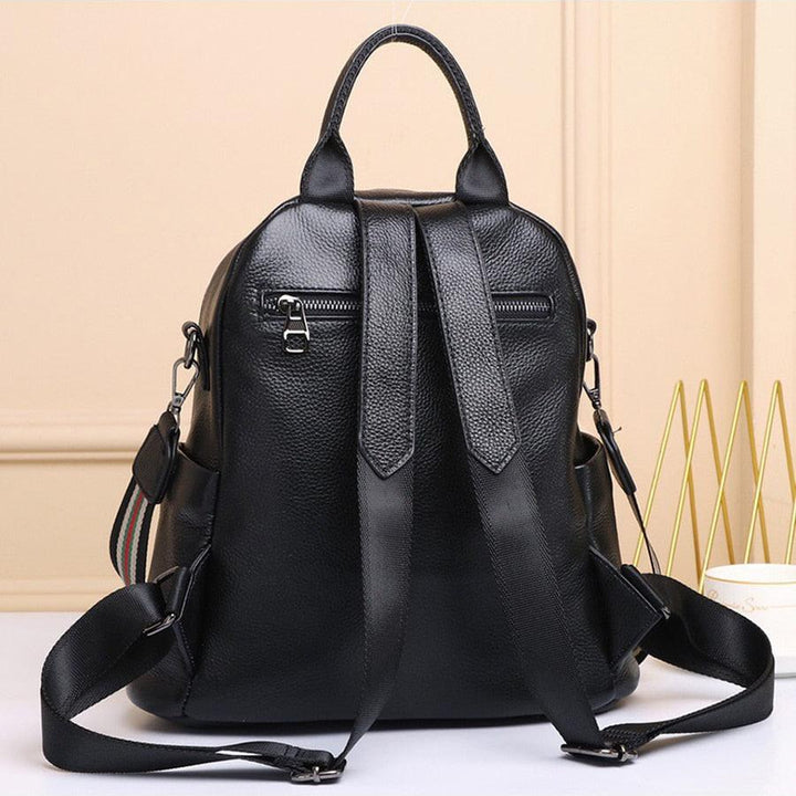 Casual Leather Backpack